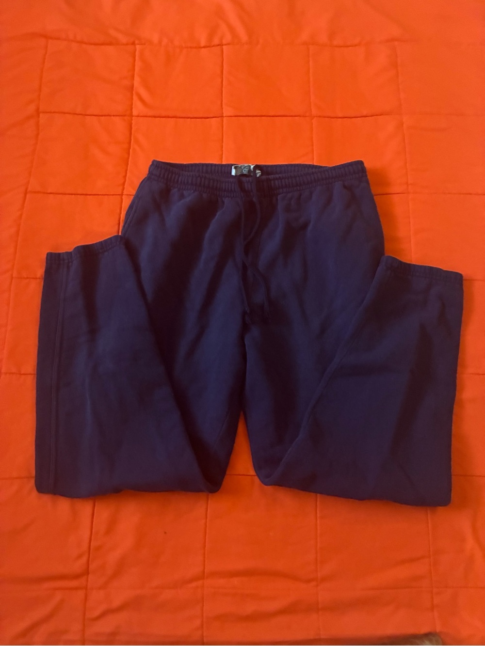 Vintage Gucci Sweatpants Mens XL Blue Cotton Joggers Made in Italy